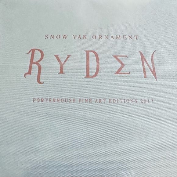Mark Ryden Snow Yak Porterhouse 2017 Ornament 120/250 New Never Opened. NWT - Picture 9 of 15